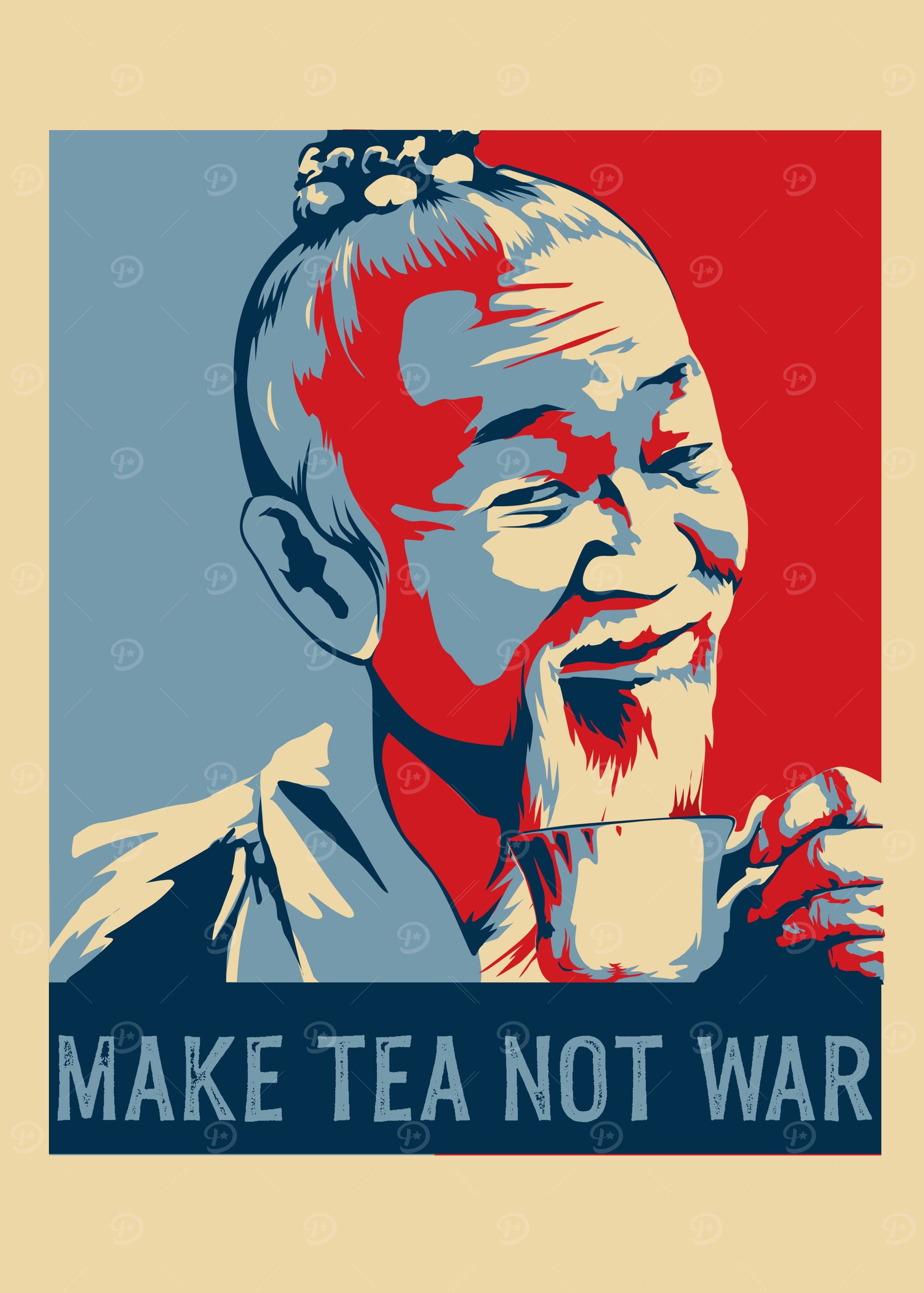 Make Tea Not War Tea Gift