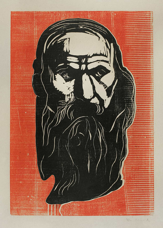 Head of Old Man with Beard
