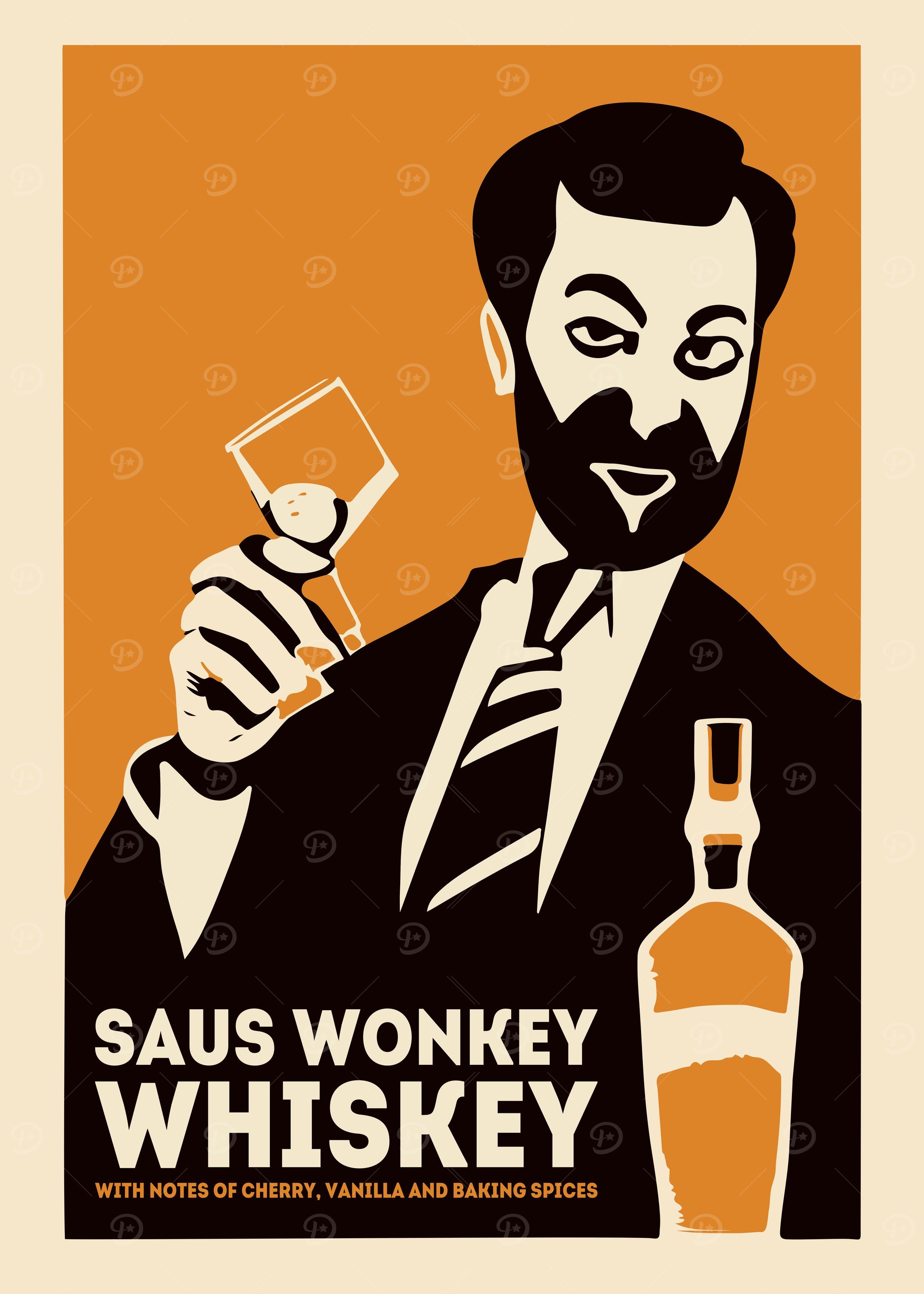 Funny Whiskey Poster