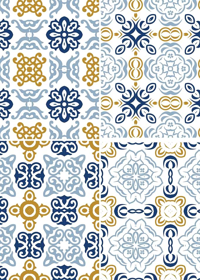 Mediterranean BlueTile 167