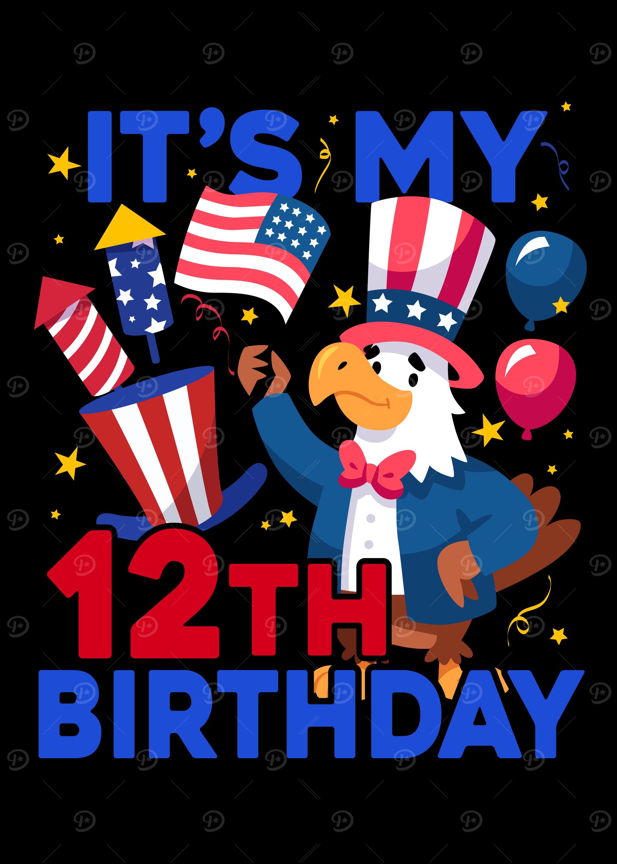 12th Birthday Firecracker