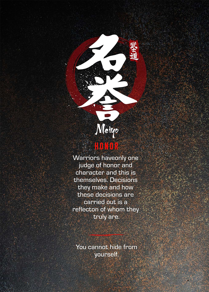 seven virtue of bushido