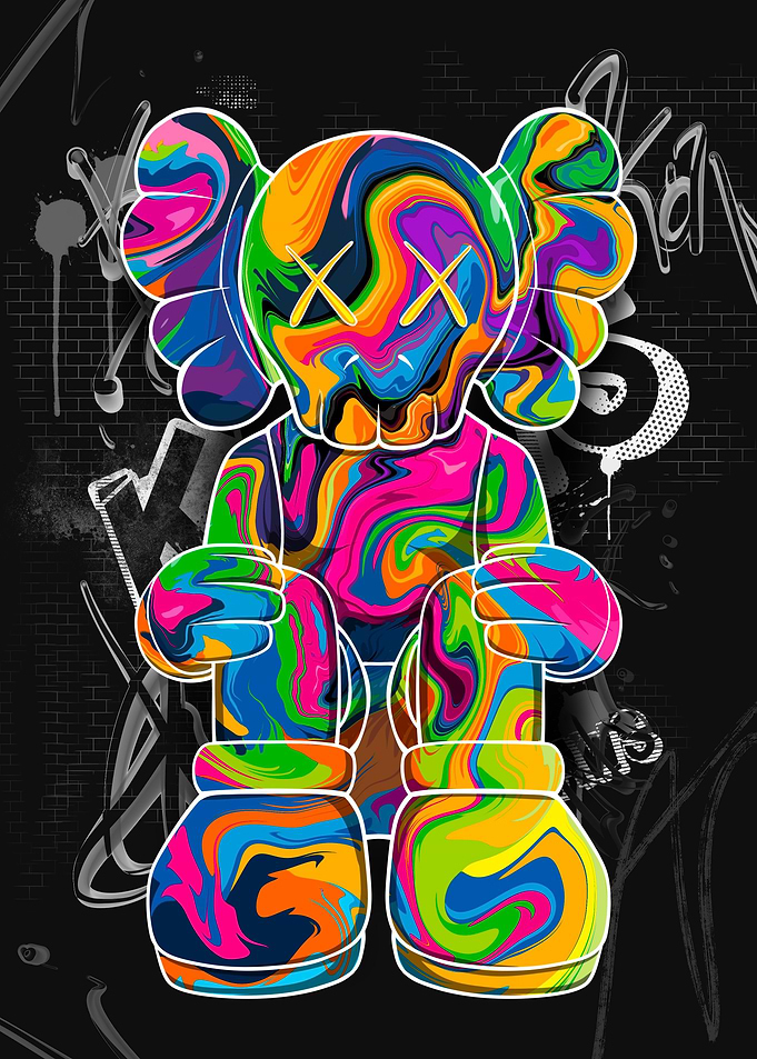 funny kaws