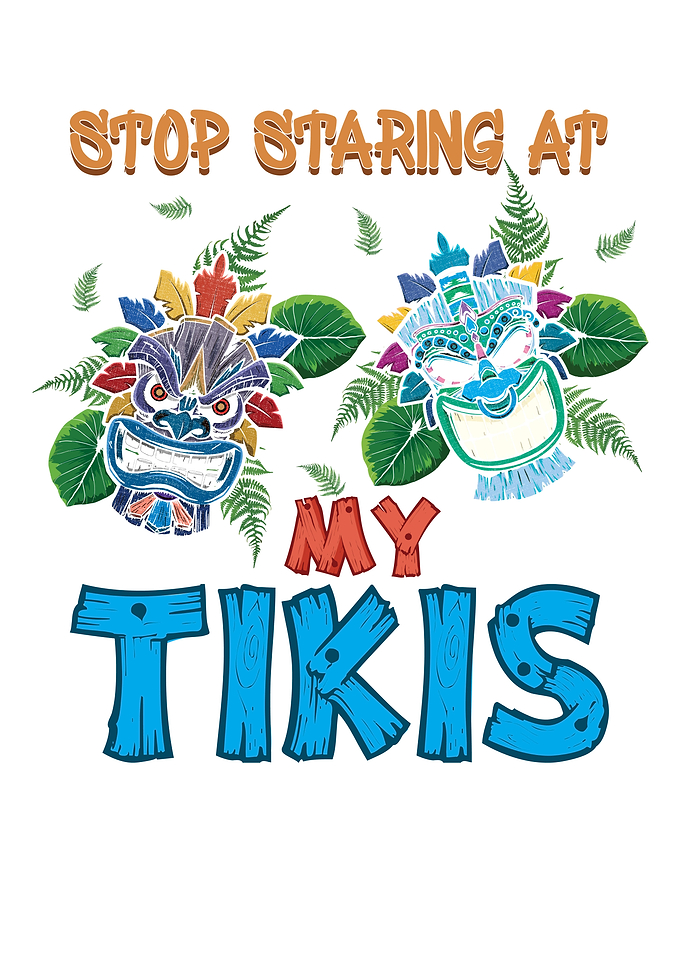 Beach 2022 Tiki Hawaiian