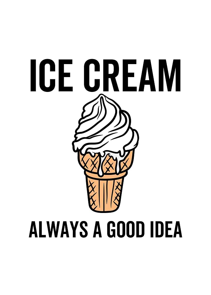Ice Cream Always a Good