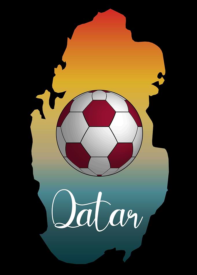 Qatar Land Map Football