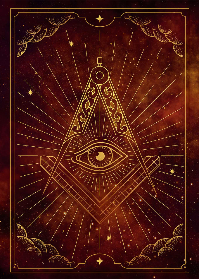 Tarot card The square