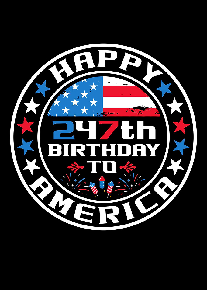 4th of July Birthday USA