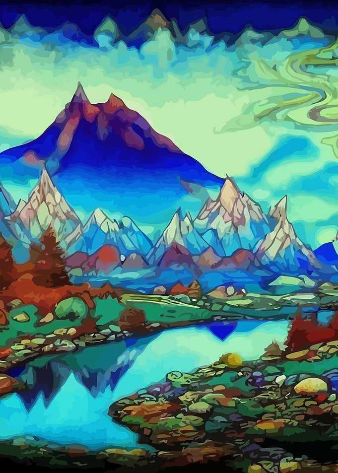 Blue Ice Mountain