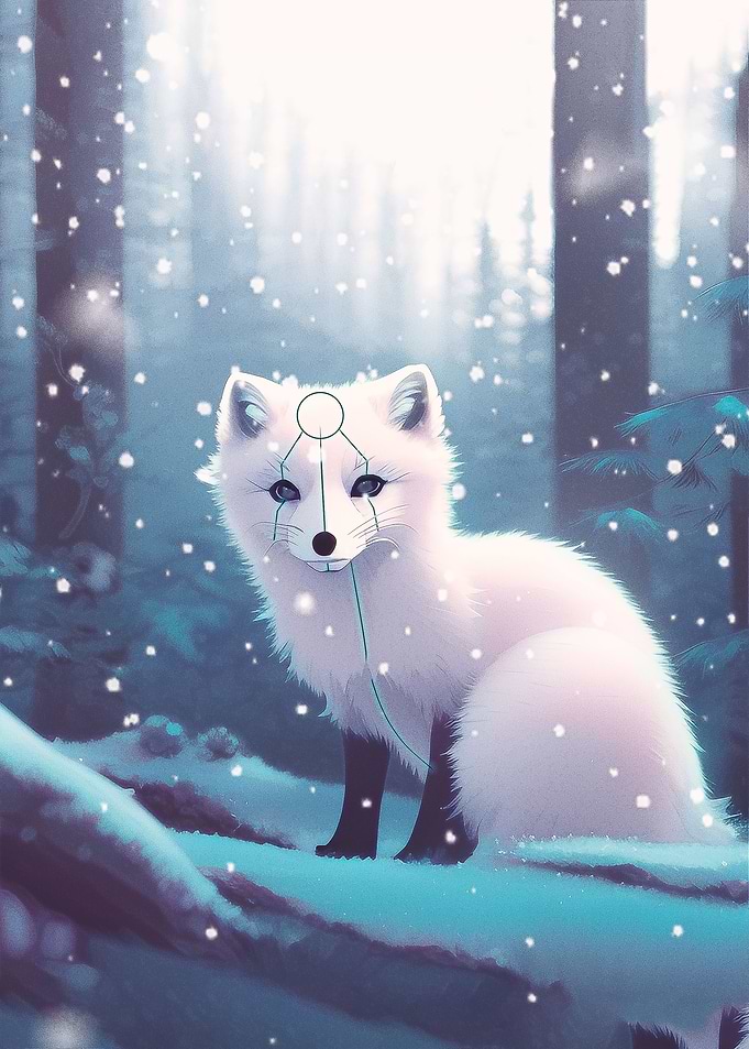 Magical Snowfox