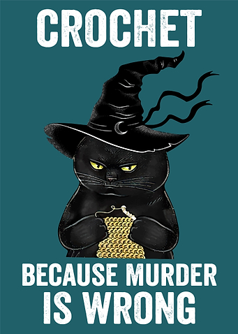 Cat Crochet Murder Wrong