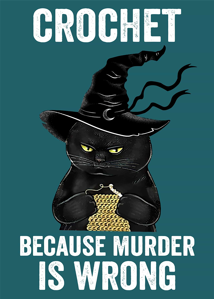 Cat Crochet Murder Wrong