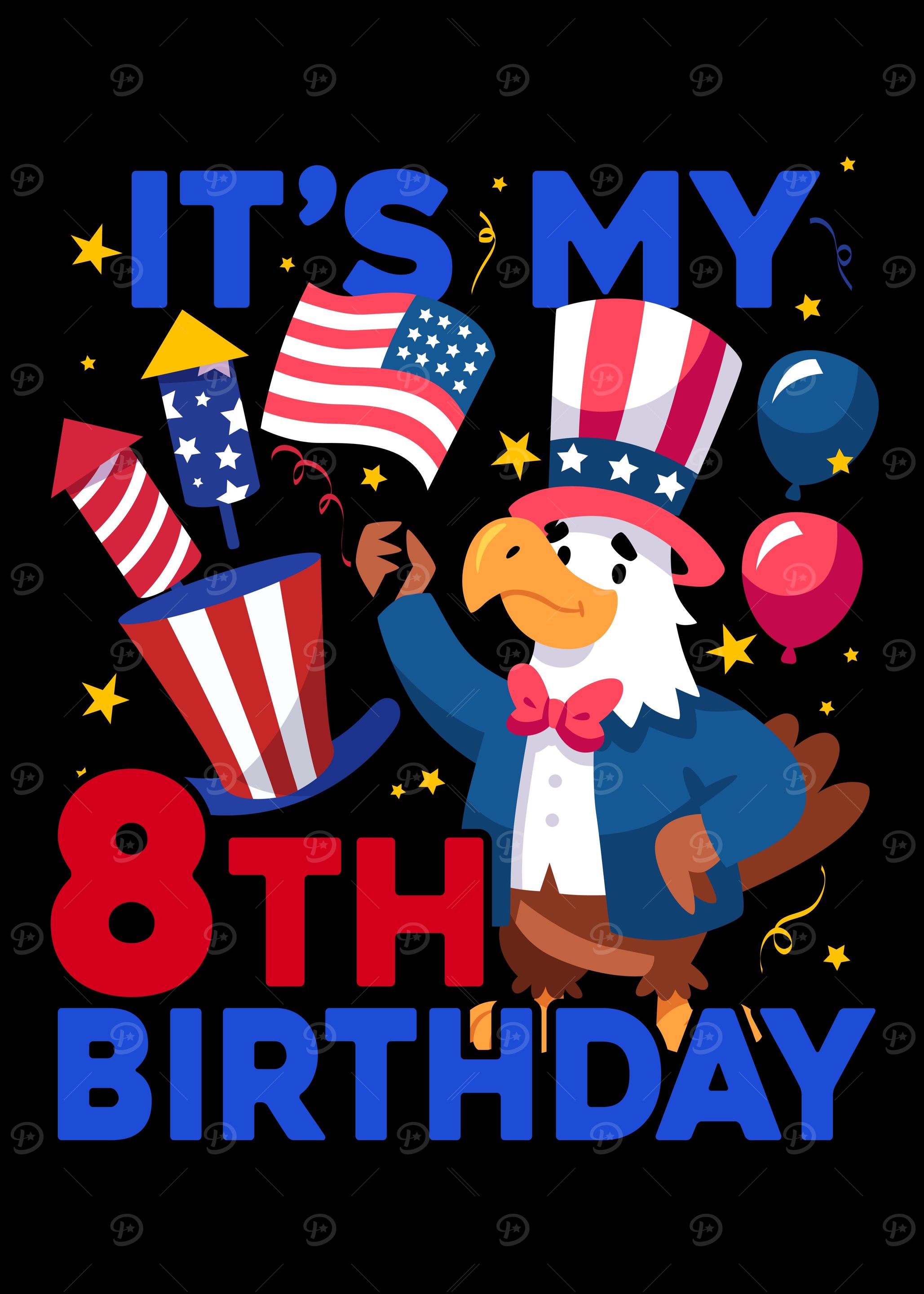 8th Birthday Firecracker