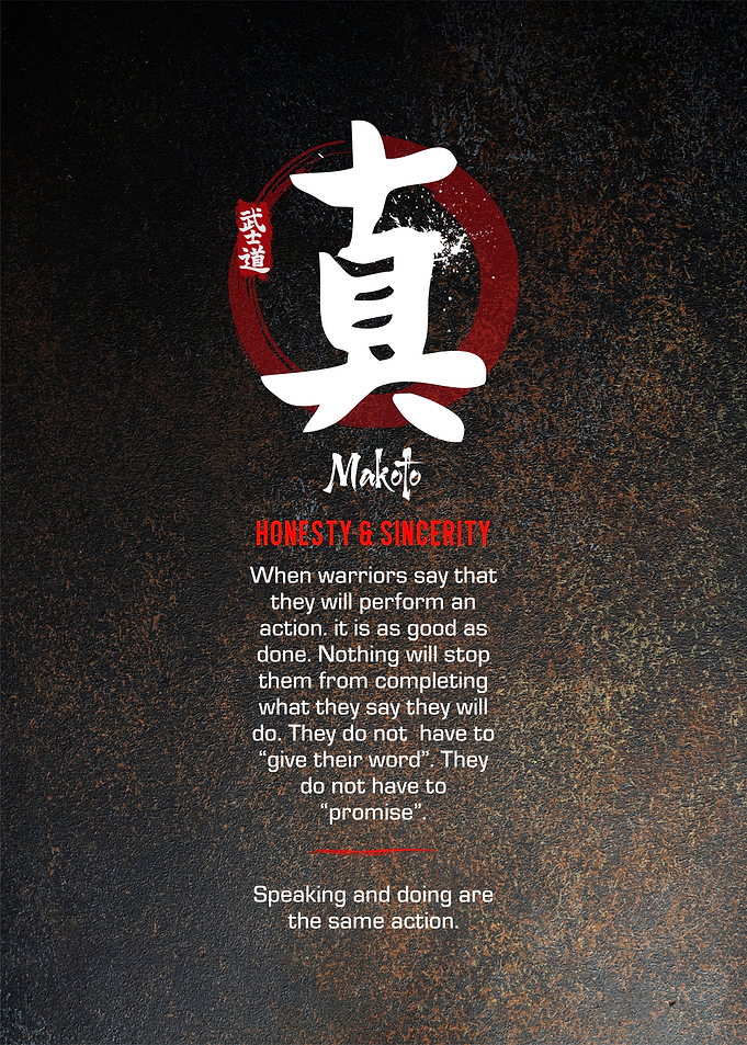 seven virtue of bushido