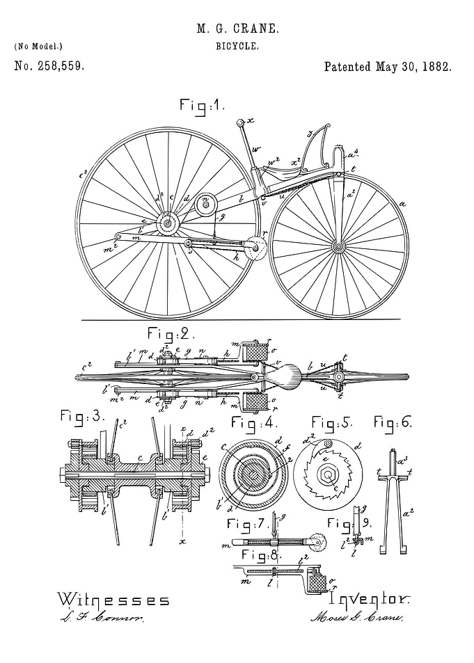Bicycle patent