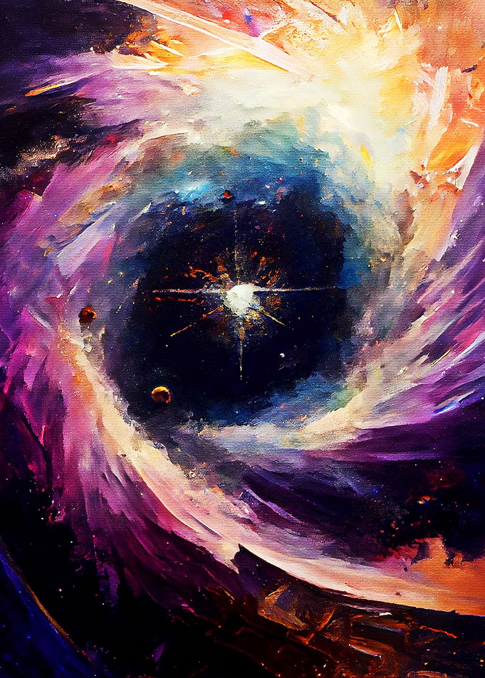 Paint Black Hole