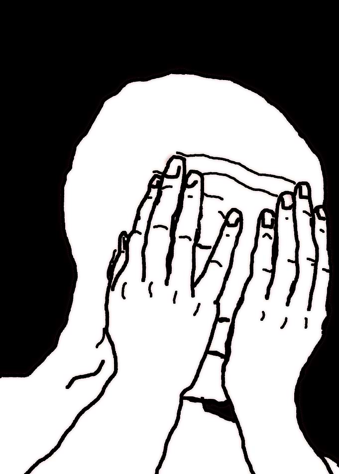 Early version Crying Wojak