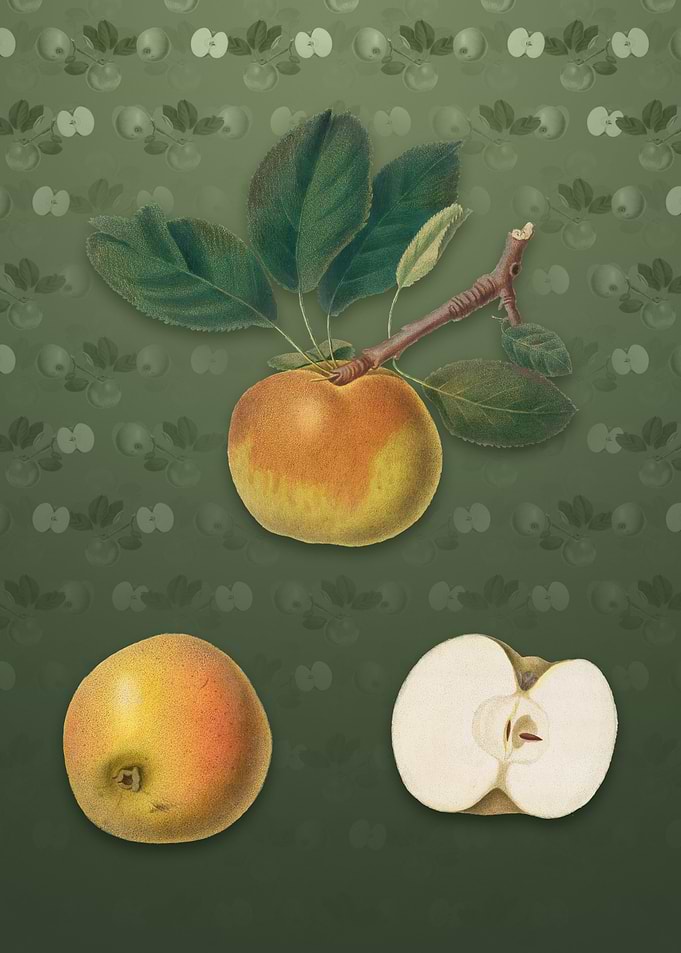 Apple on Lunar Green