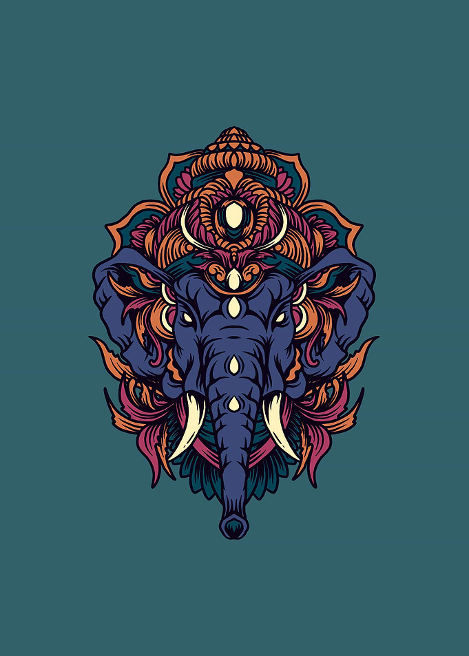 Ganesh head