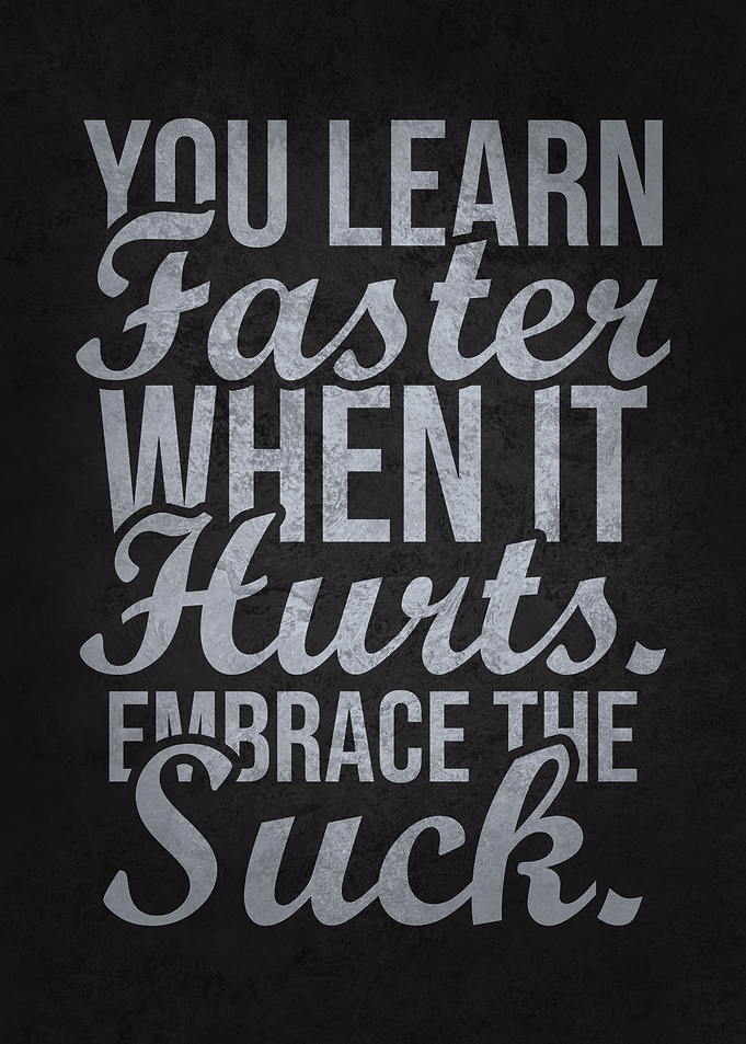 Learn Faster When It Hurts