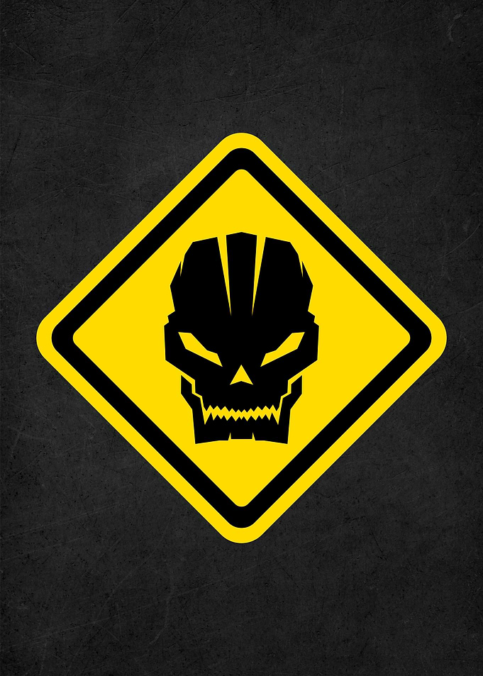 road sing warning