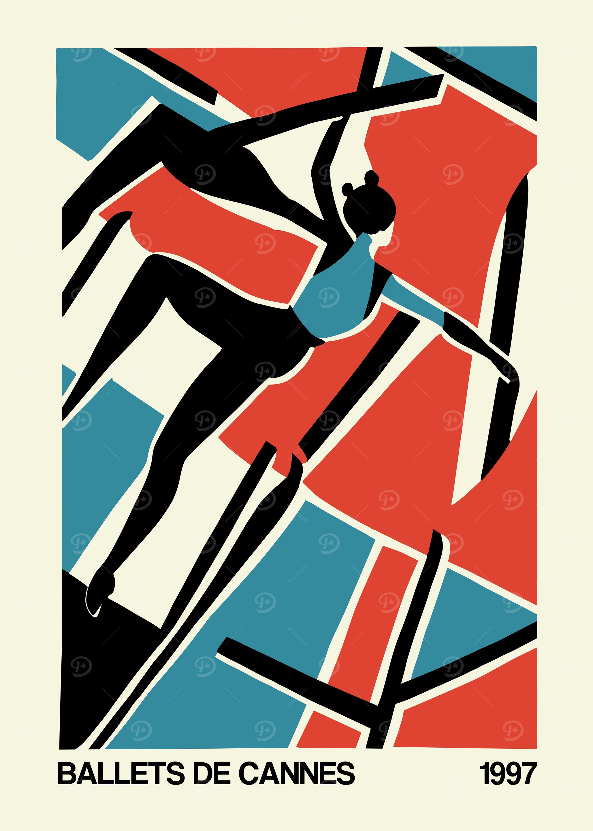 French Ballet Poster