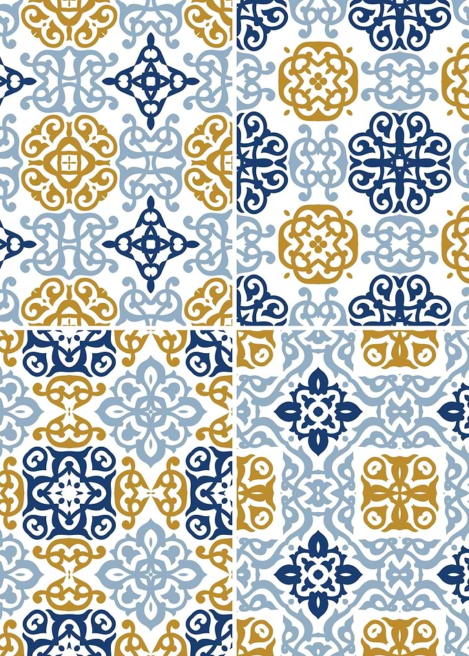 Mediterranean BlueTile 174