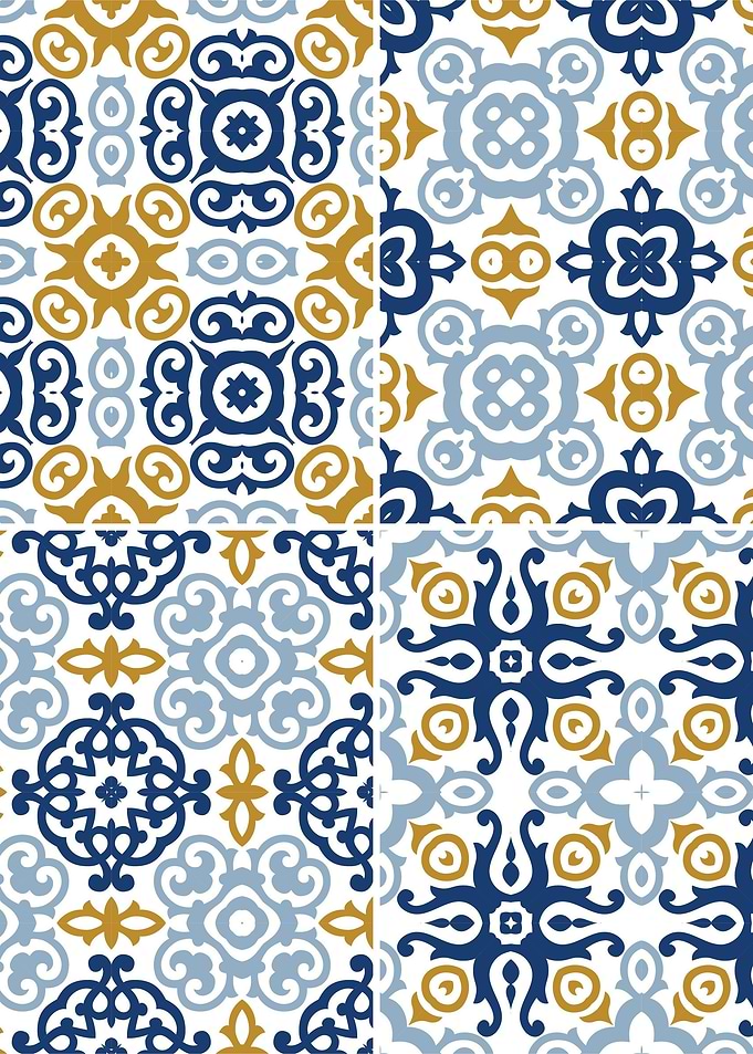 Mediterranean BlueTile 180