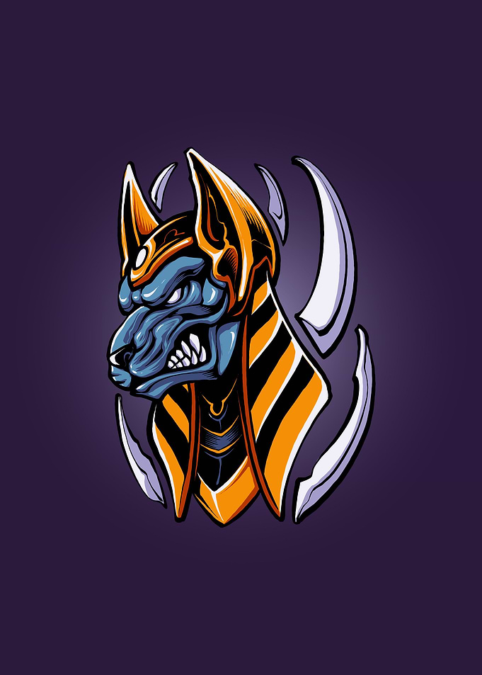 The angry anubis