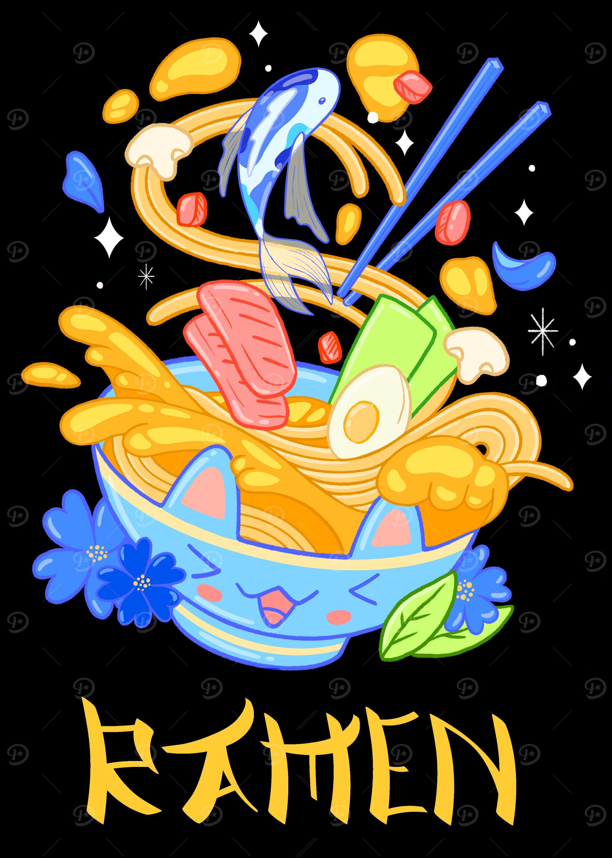 Japanese Ramen Food