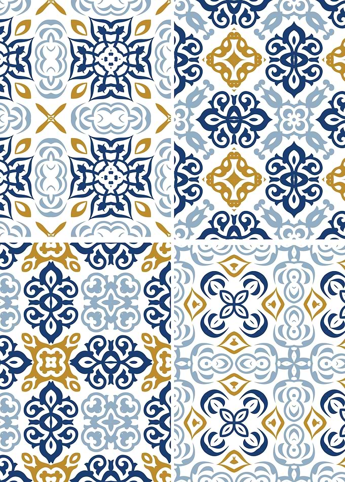 Mediterranean BlueTile 177