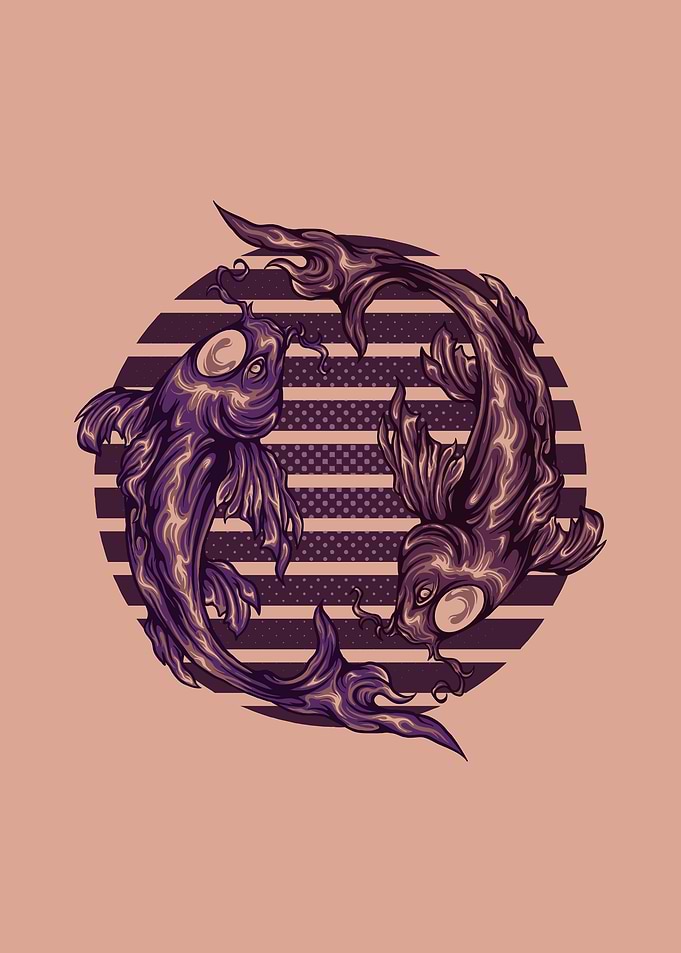 Koi yin yang