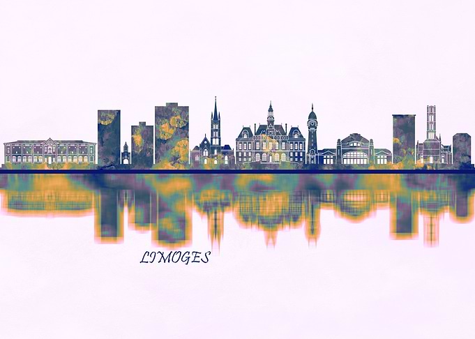 Limoges Skyline