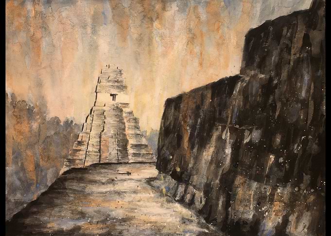 Mayan ruin Tikal Guatemala