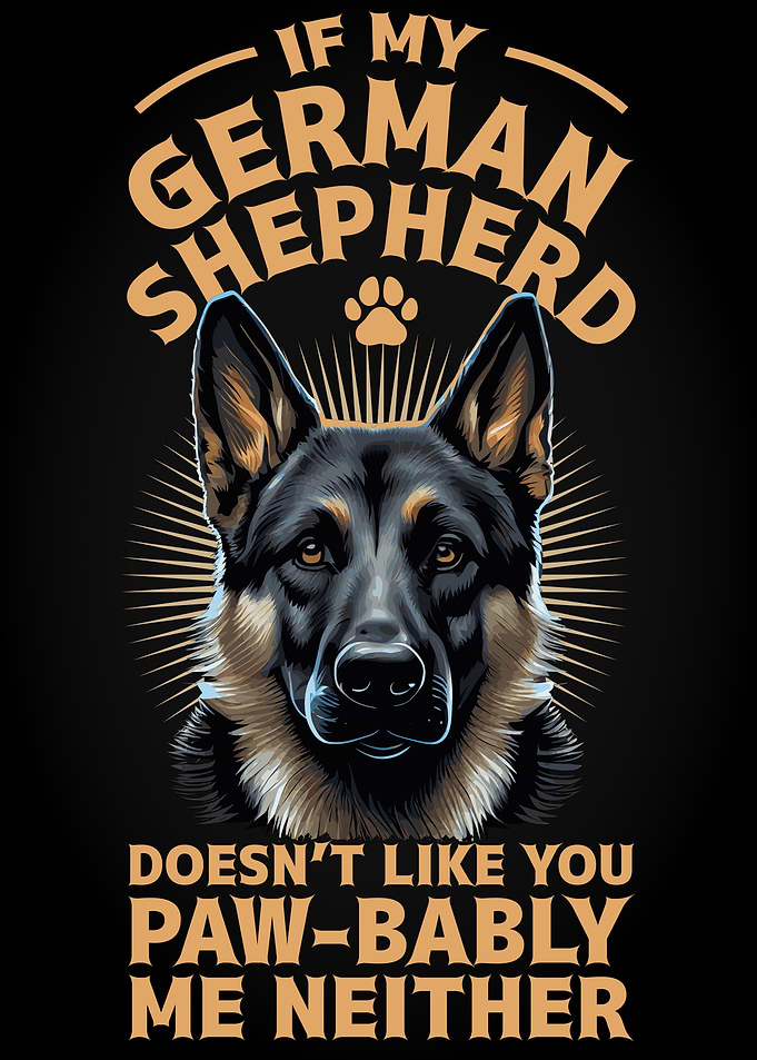 Funny German Shepherd Pun