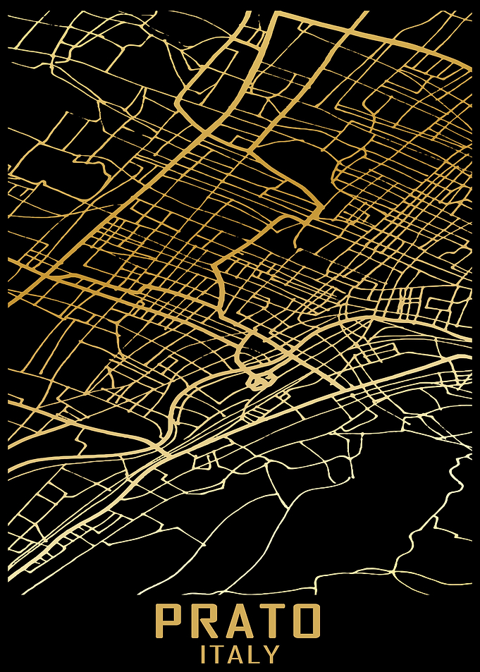Prato Italy City Map