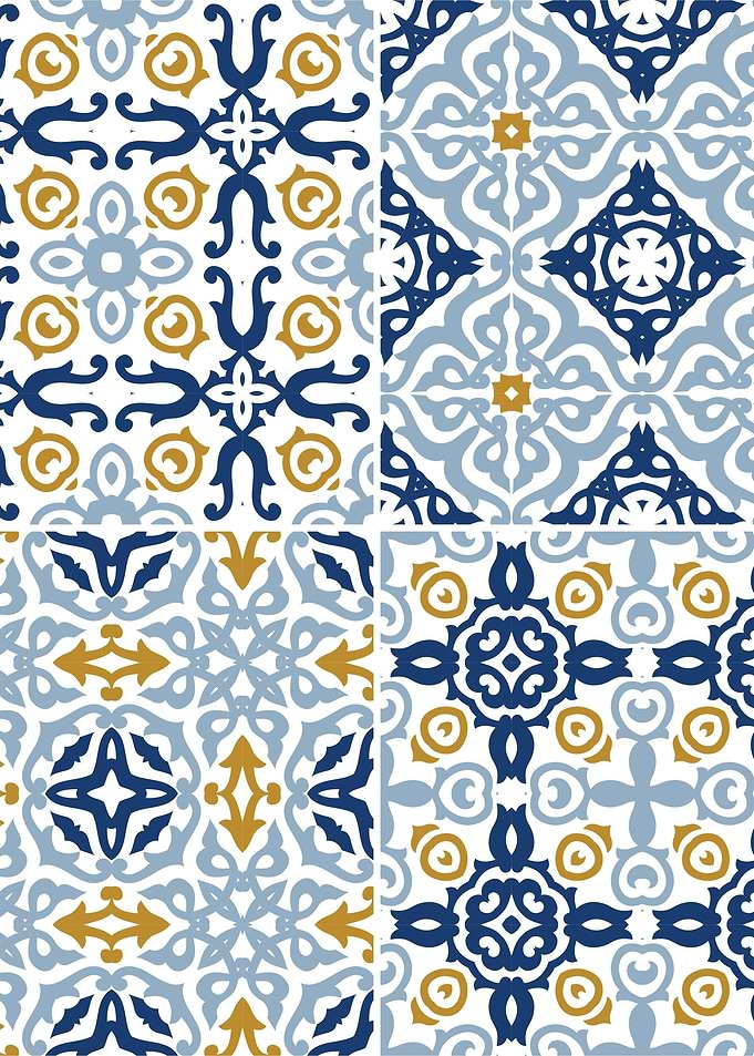 Mediterranean BlueTile 187