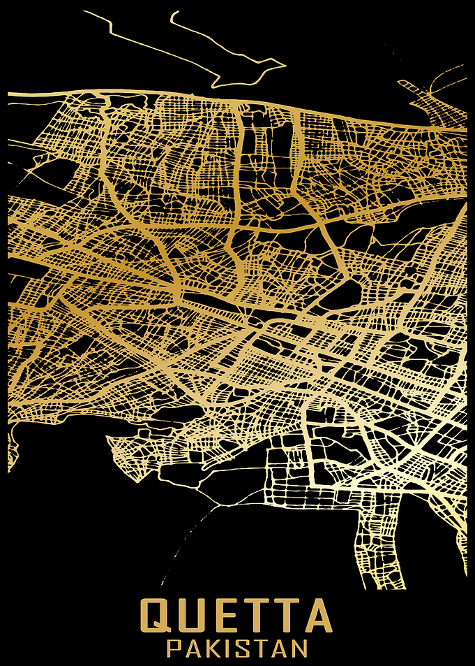 Quetta Pakistan City Map