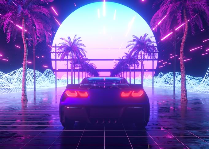 Vaporwave City Race