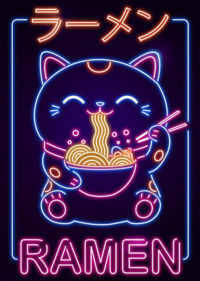 Neko Ramen Sign