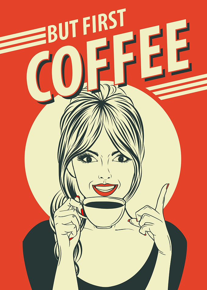 But First Coffee Girl Cup