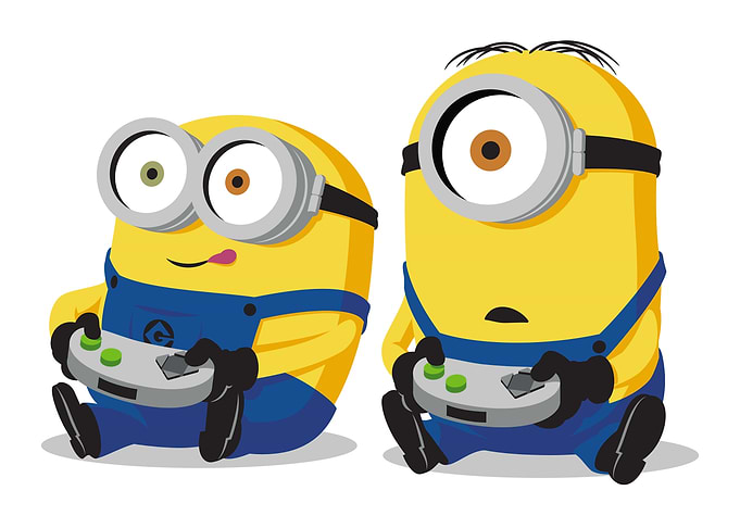 Gamers Bob and Stuart