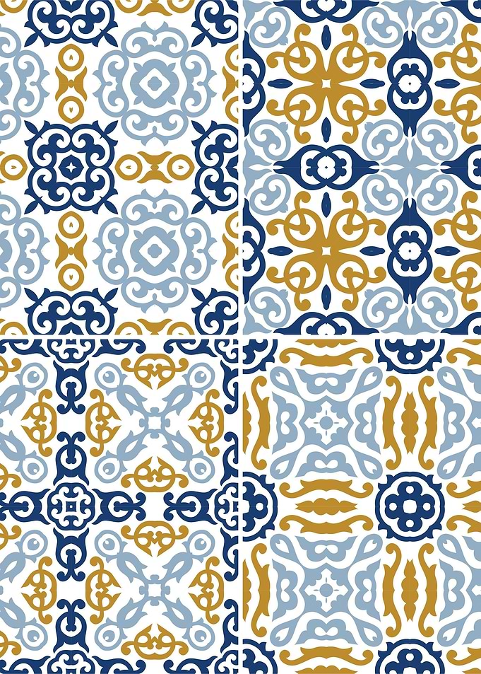 Mediterranean BlueTile 184