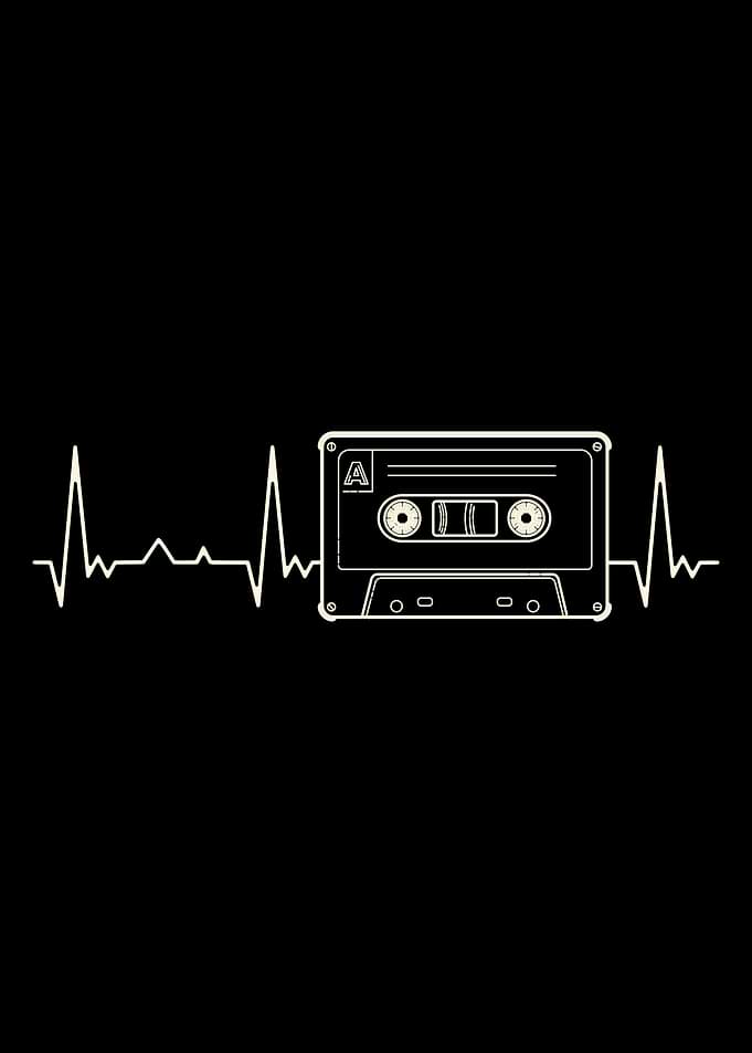 Casette Tape Retro