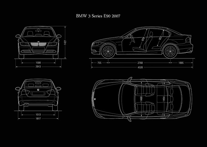 BMW 3 Series E90 2007