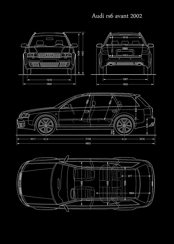 Audi rs6 avant 2002