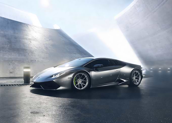 lamborghini huracan silver