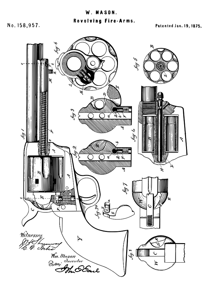Revolving patent
