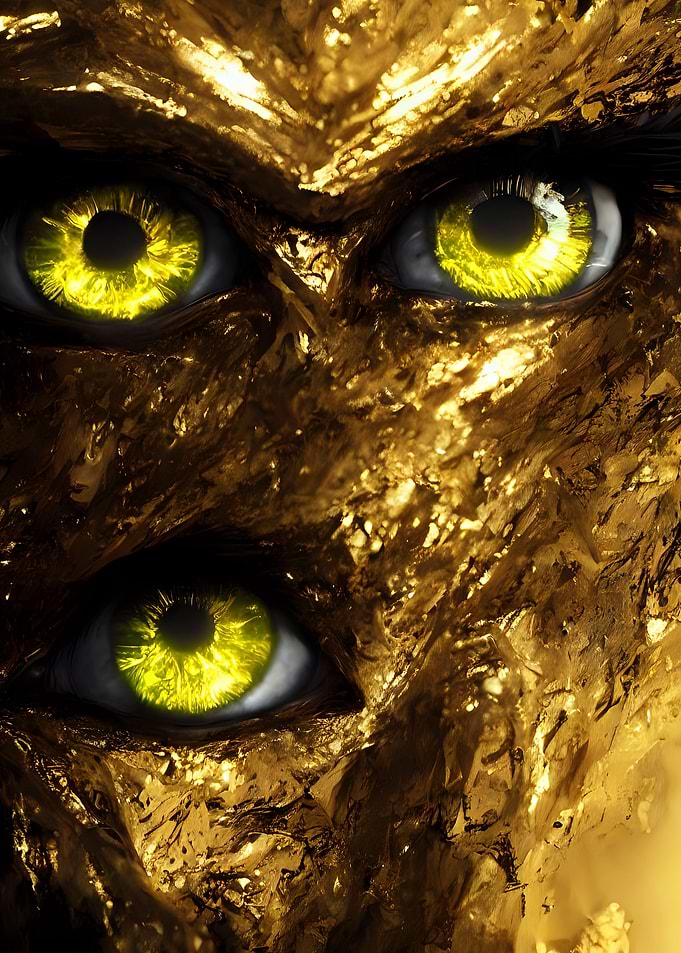 Yellow blinds of hatred