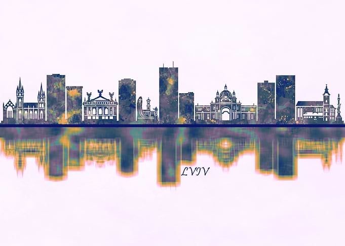 Lviv Skyline